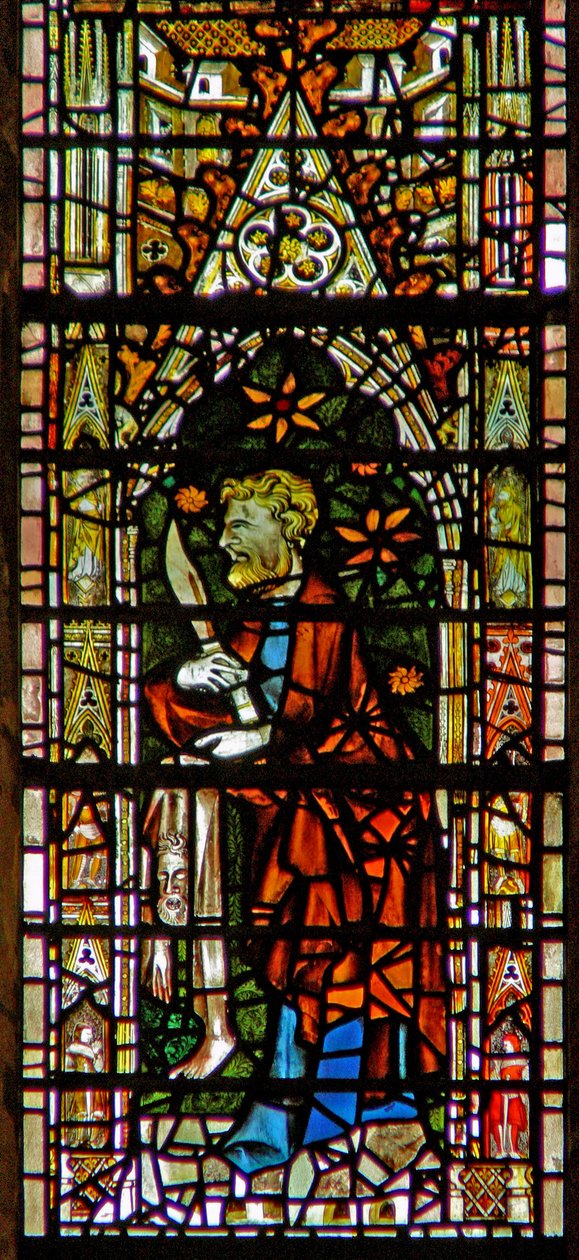 Fenêtre c6 représentant Saint Barthélemy - English School