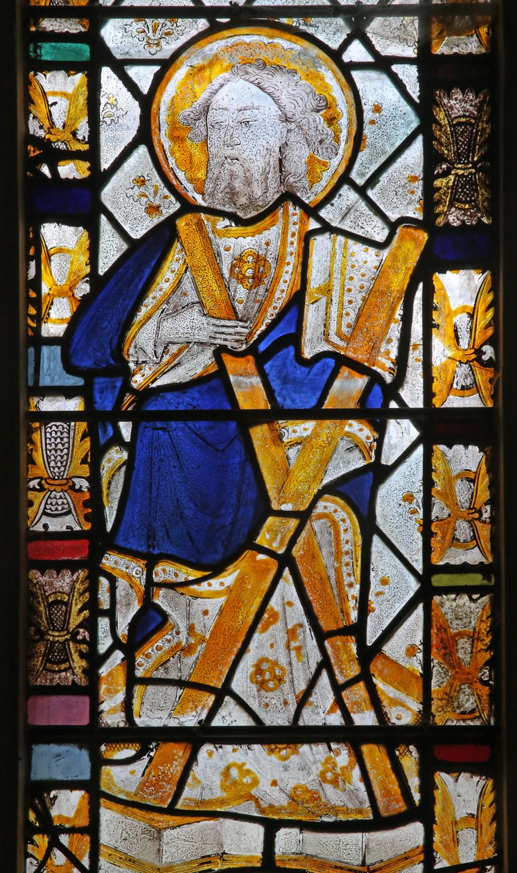 Fenêtre représentant Saint André - English School