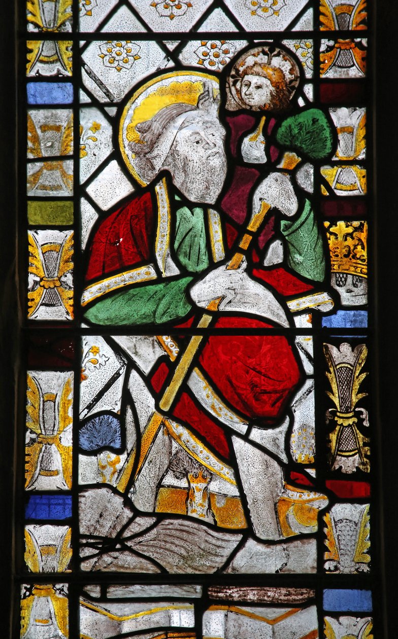 Fenêtre représentant Saint Christophe - English School