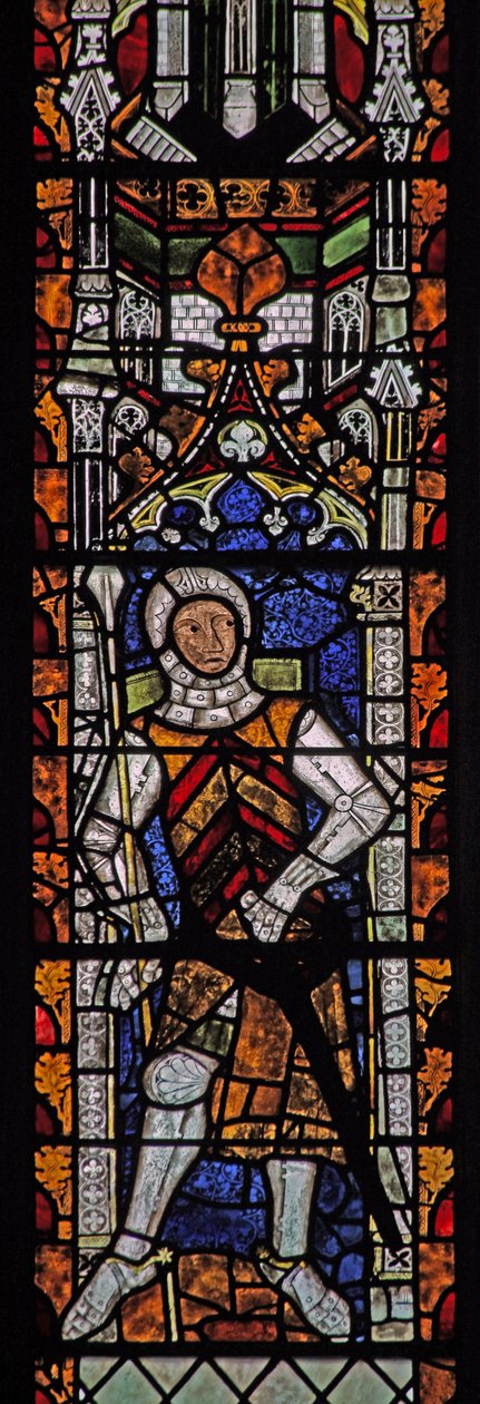 Fenêtre s4 représentant Gilbert II de Clare - English School