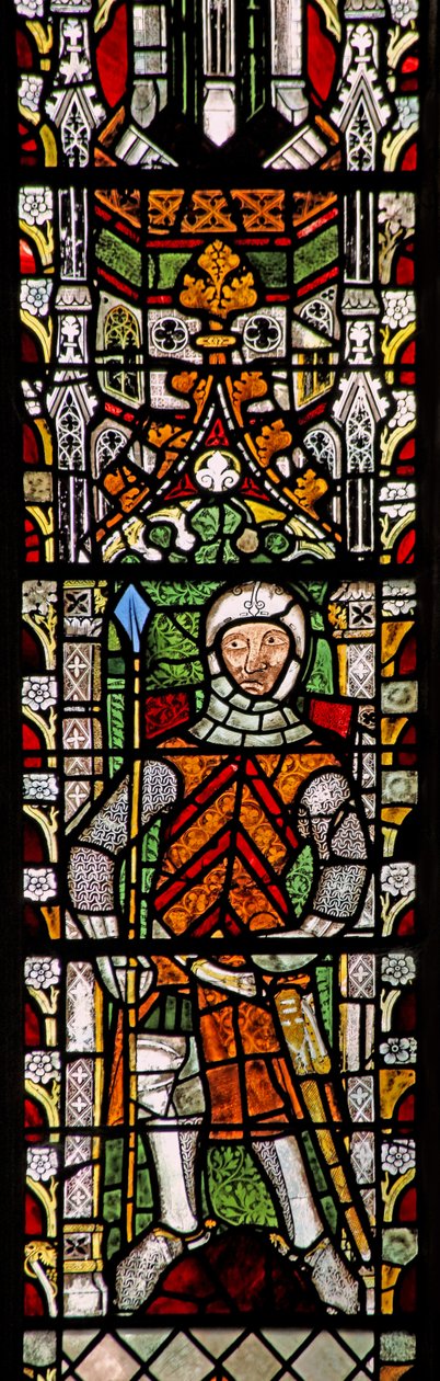 Fenêtre s4 représentant Gilbert I de Clare - English School