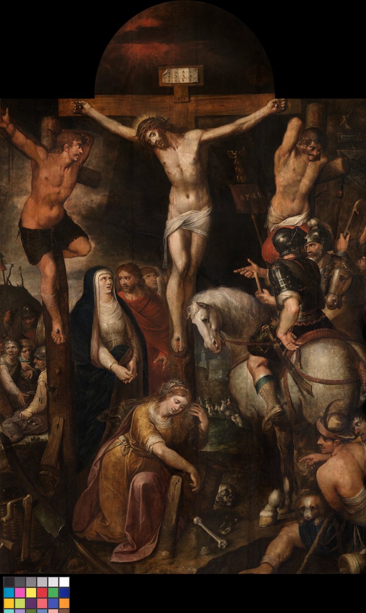 La Crucifixion - Erasmus Quellinus