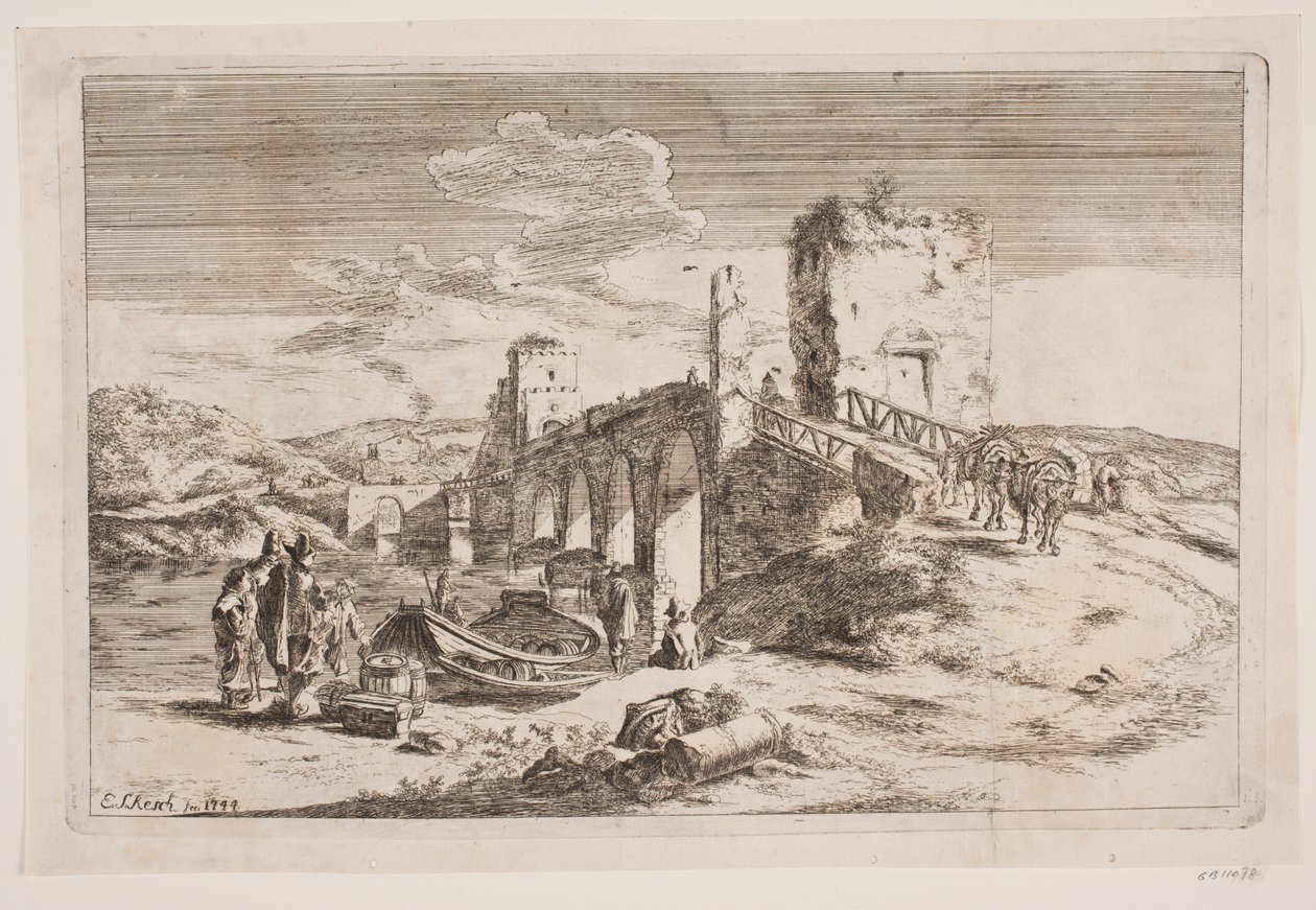 Ponte Milvio - Erasmus Sigismund Resch