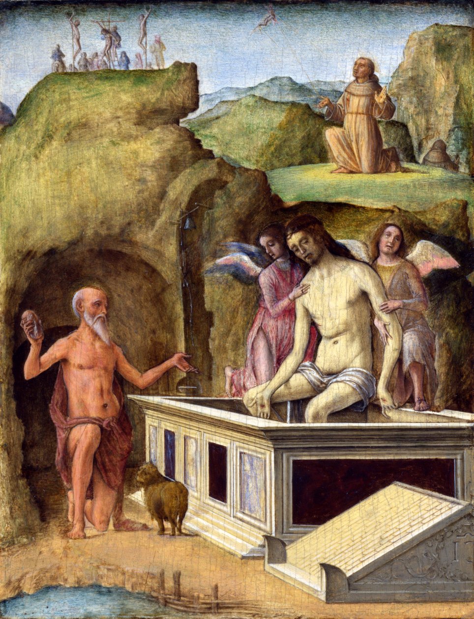 Le Christ mort - Ercole de Roberti