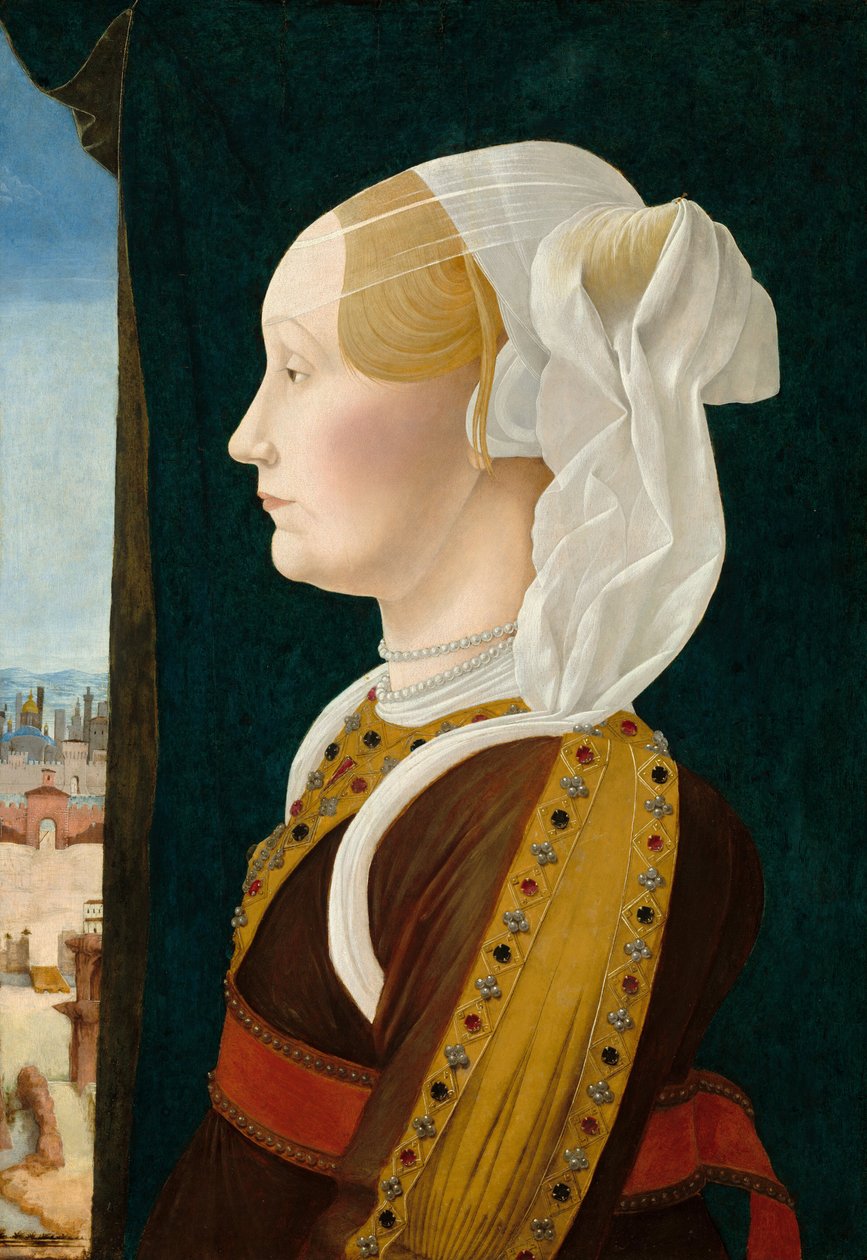 Ginevra Bentivoglio, vers 1474-1477 - Ercole de