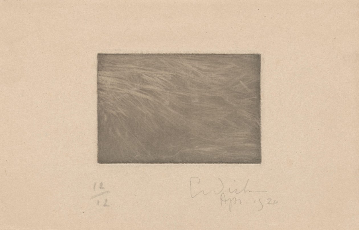 Composition abstraite - Erich Wichmann (signed by artist)