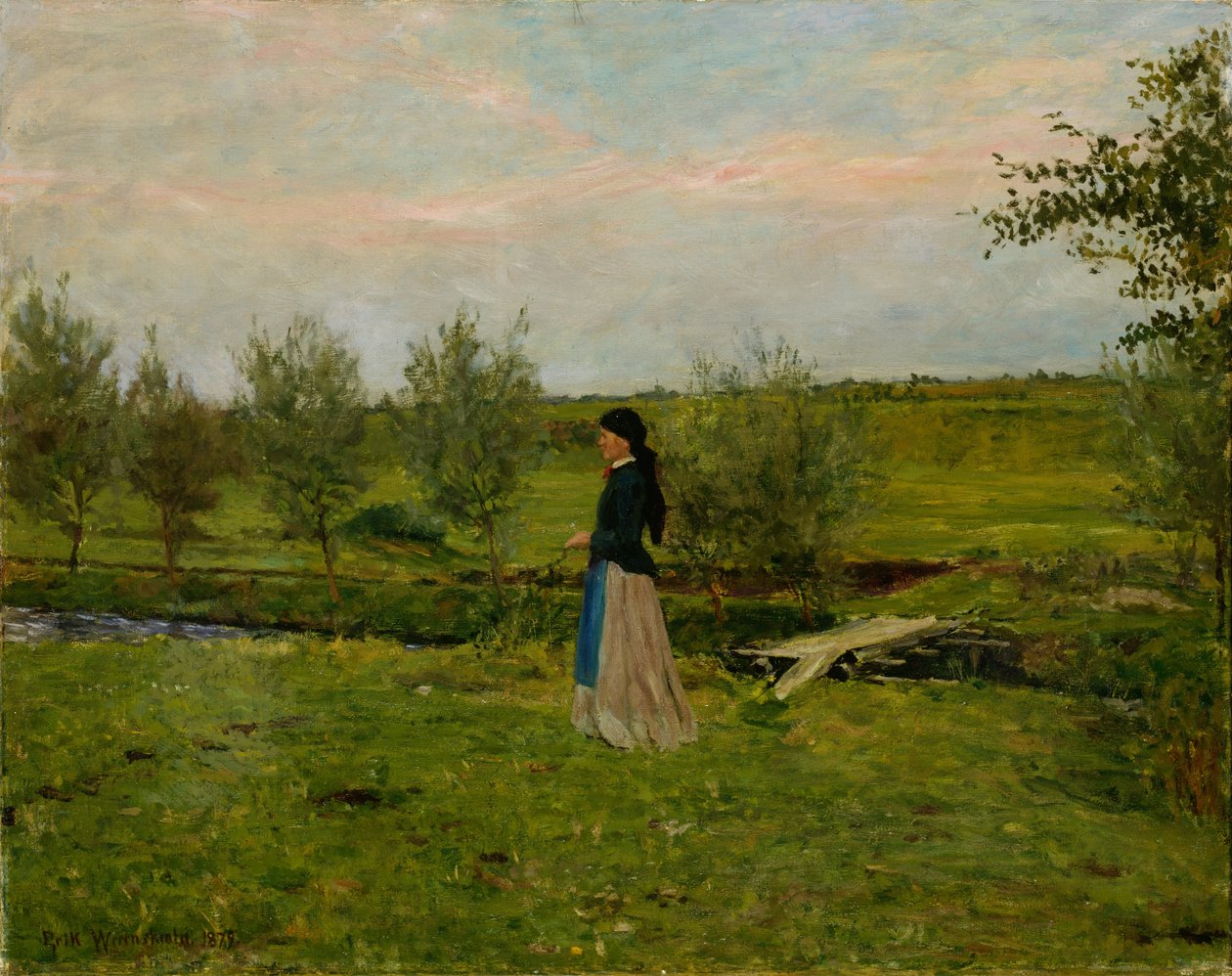 Soirée à Pipping - Erik Theodor Werenskiold