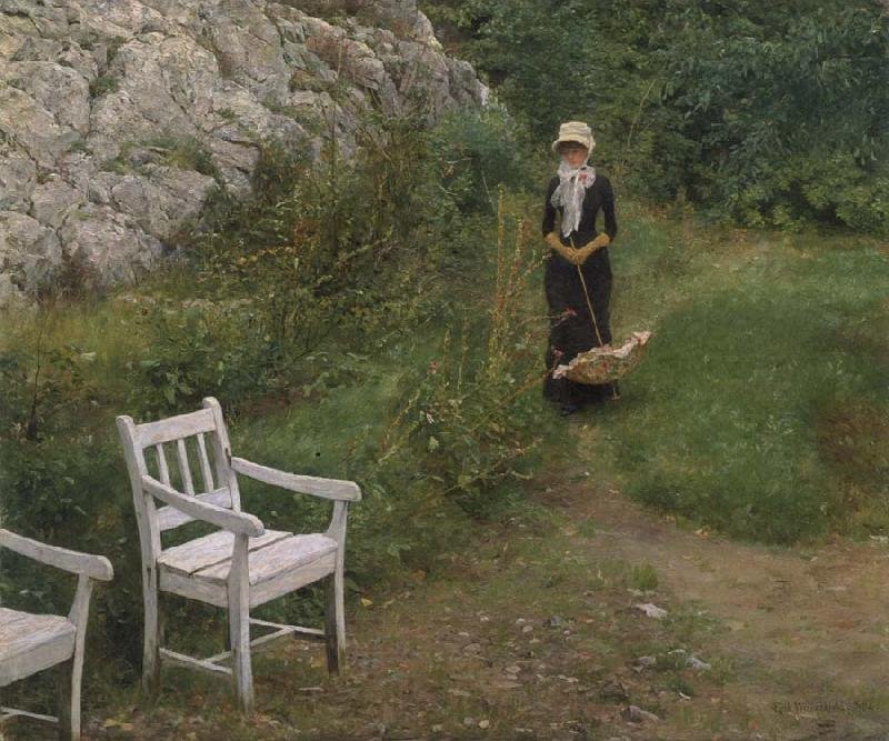 En famille - Erik Theodor Werenskiold