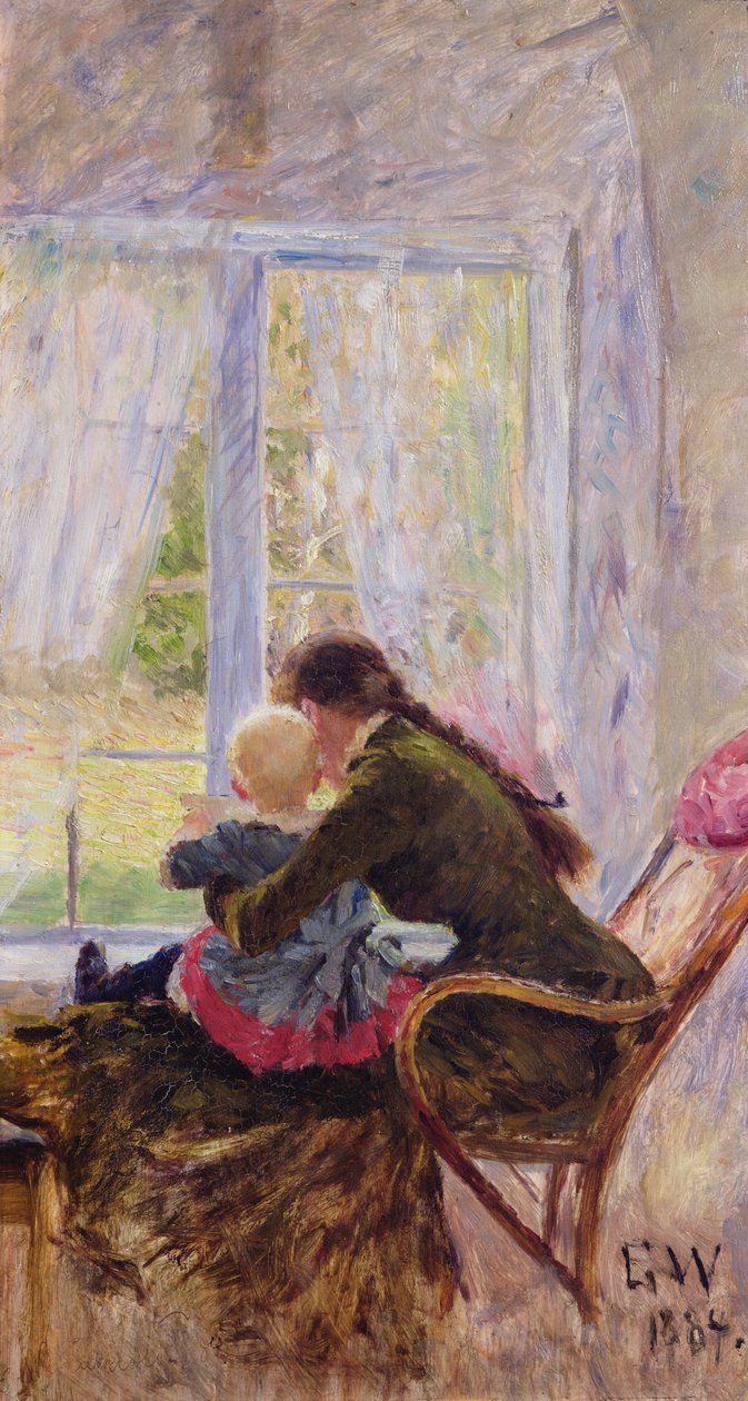 Toi et Bébé - Erik Theodor Werenskiold