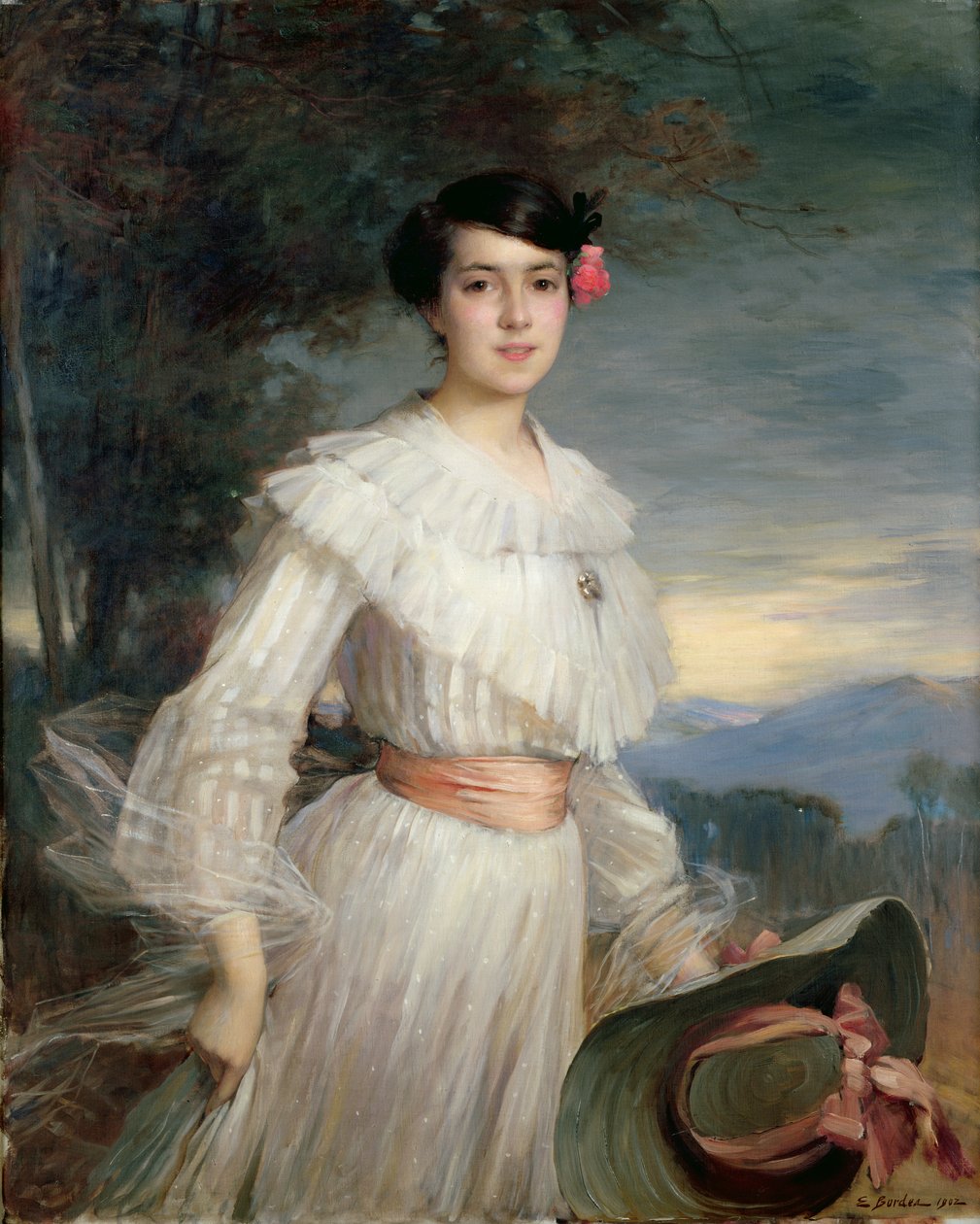 Portrait de Madeleine Reclus, 1902 - Ernest Bordes