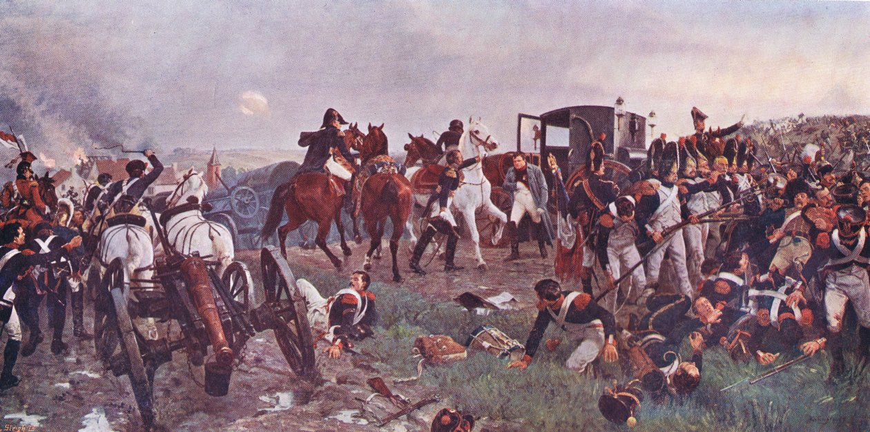 Le soir de Waterloo AD 1815 - Ernest Crofts