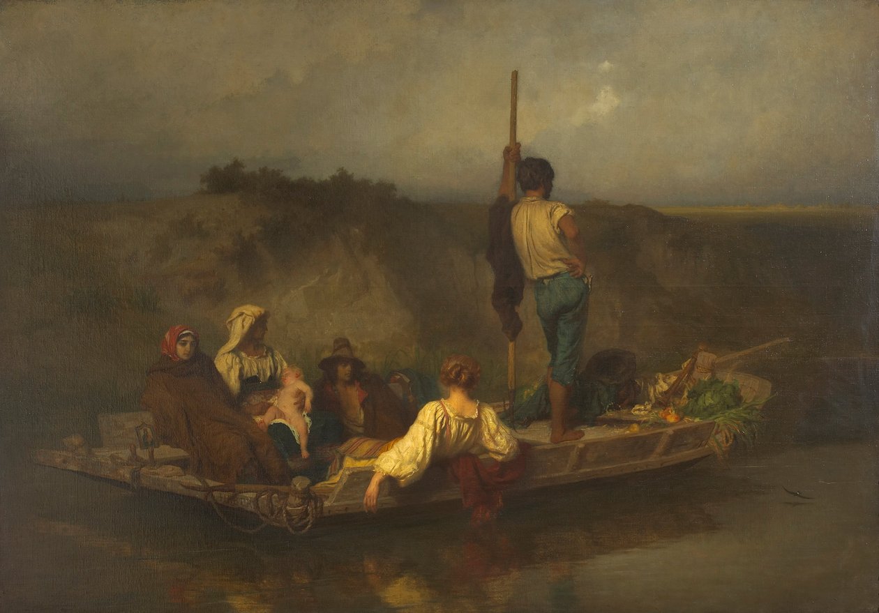 La malaria - Antoine Auguste Ernest Herbert or Hebert
