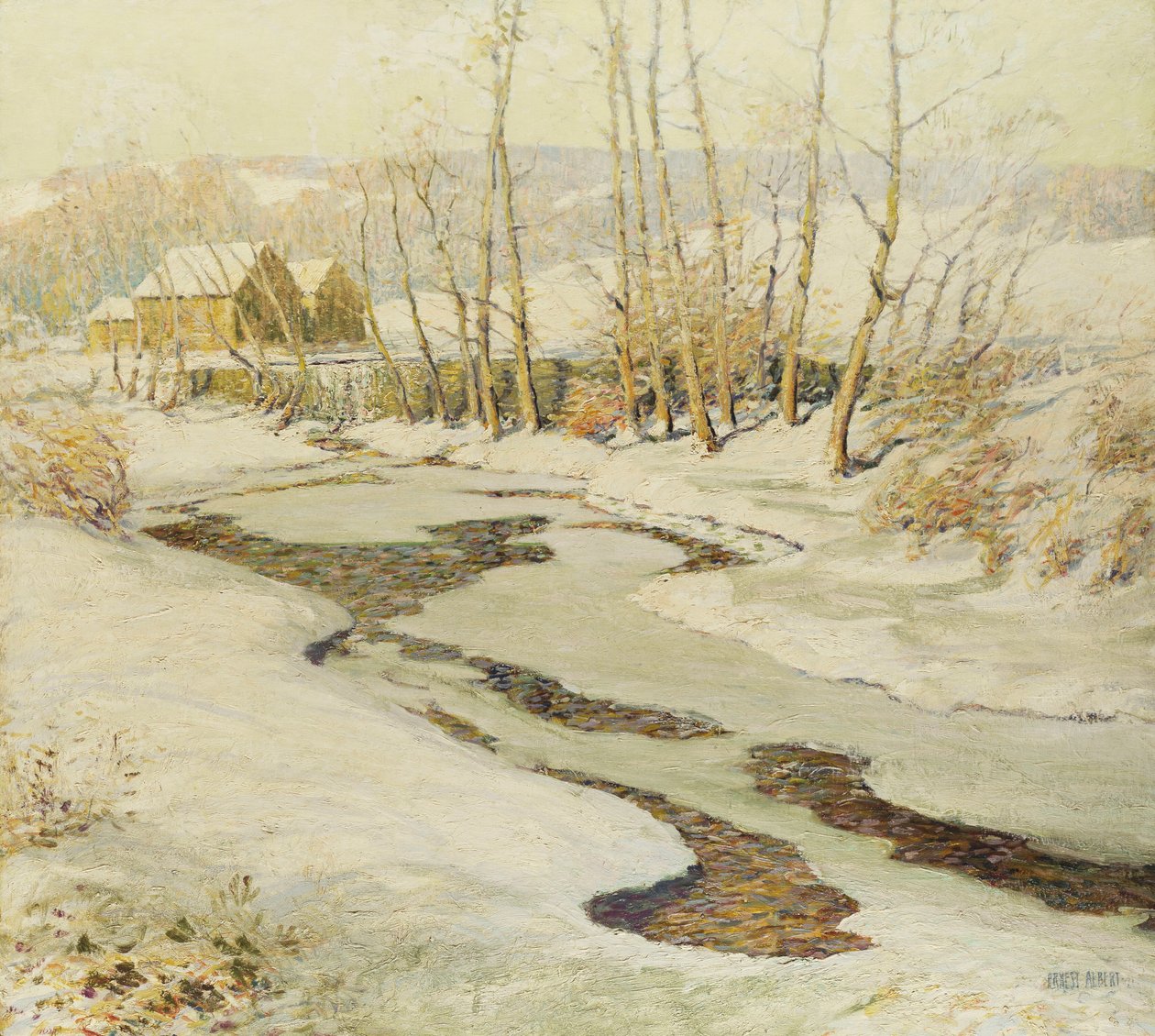 Le Ruisseau du Moulin - Ernest Albert
