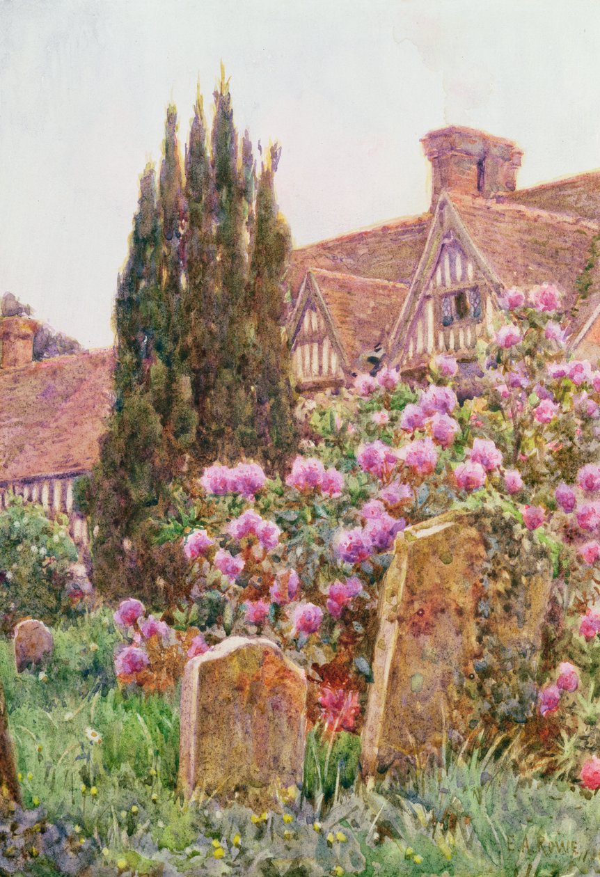 Cimetière, Chiddingstone - Ernest Arthur Rowe