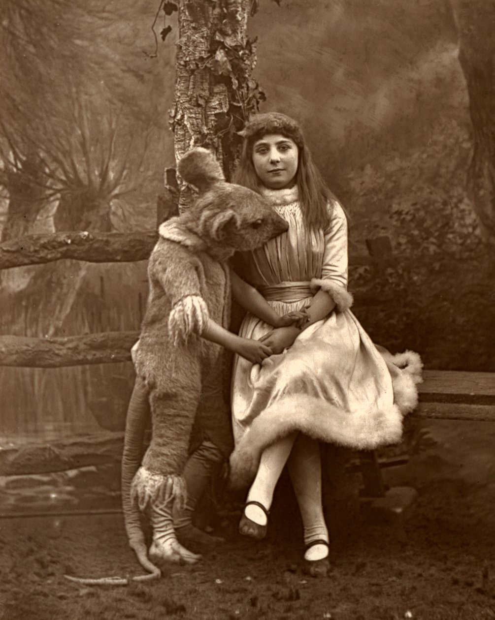 Alice et le loir, 1887 - Ernest Barraud