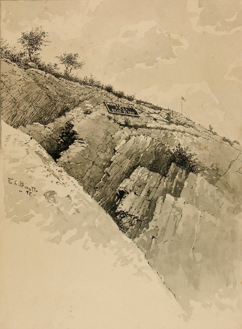 Pierre tombale de Montgomery - Ernest C. Peixotto