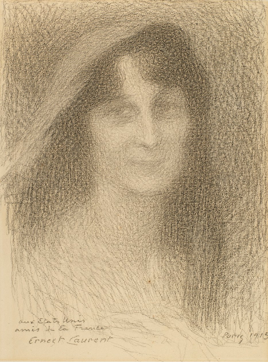 Tête de femme - Ernest Joseph Laurent