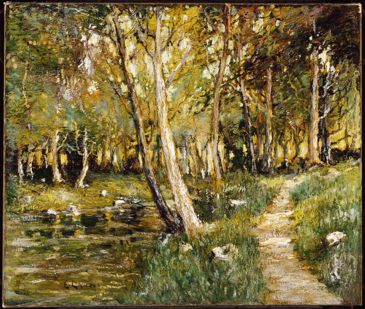 Paysage - Ernest Lawson