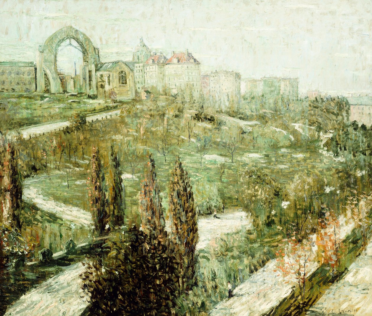 Morningside Heights - Ernest Lawson