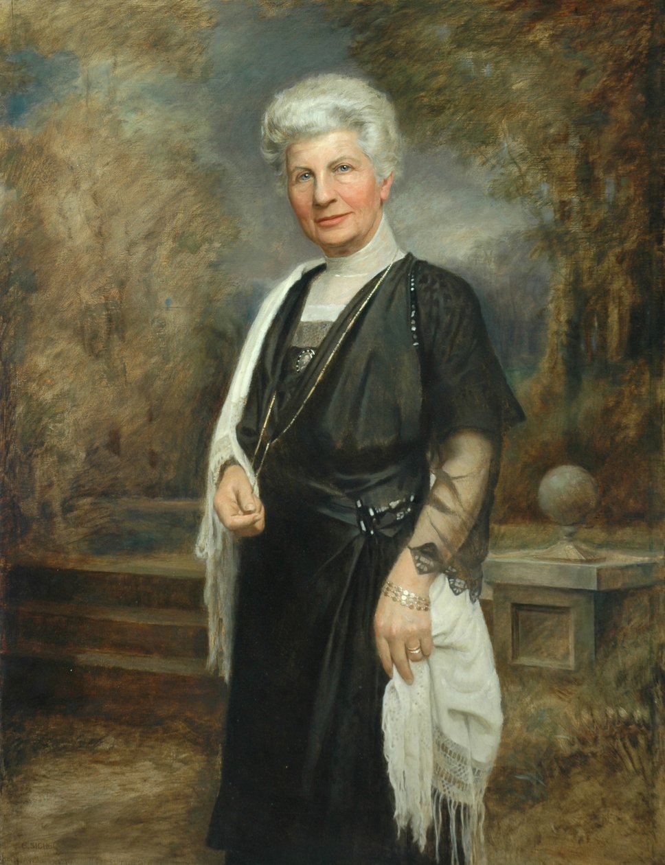Lady Hill - Ernest Leopold Sichel