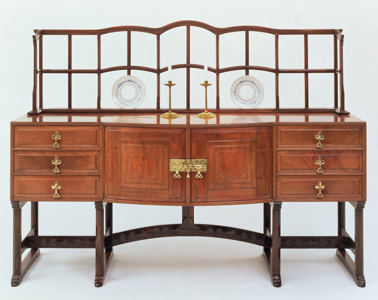 Buffet avec support à assiettes, 1915 - Ernest William Gimson