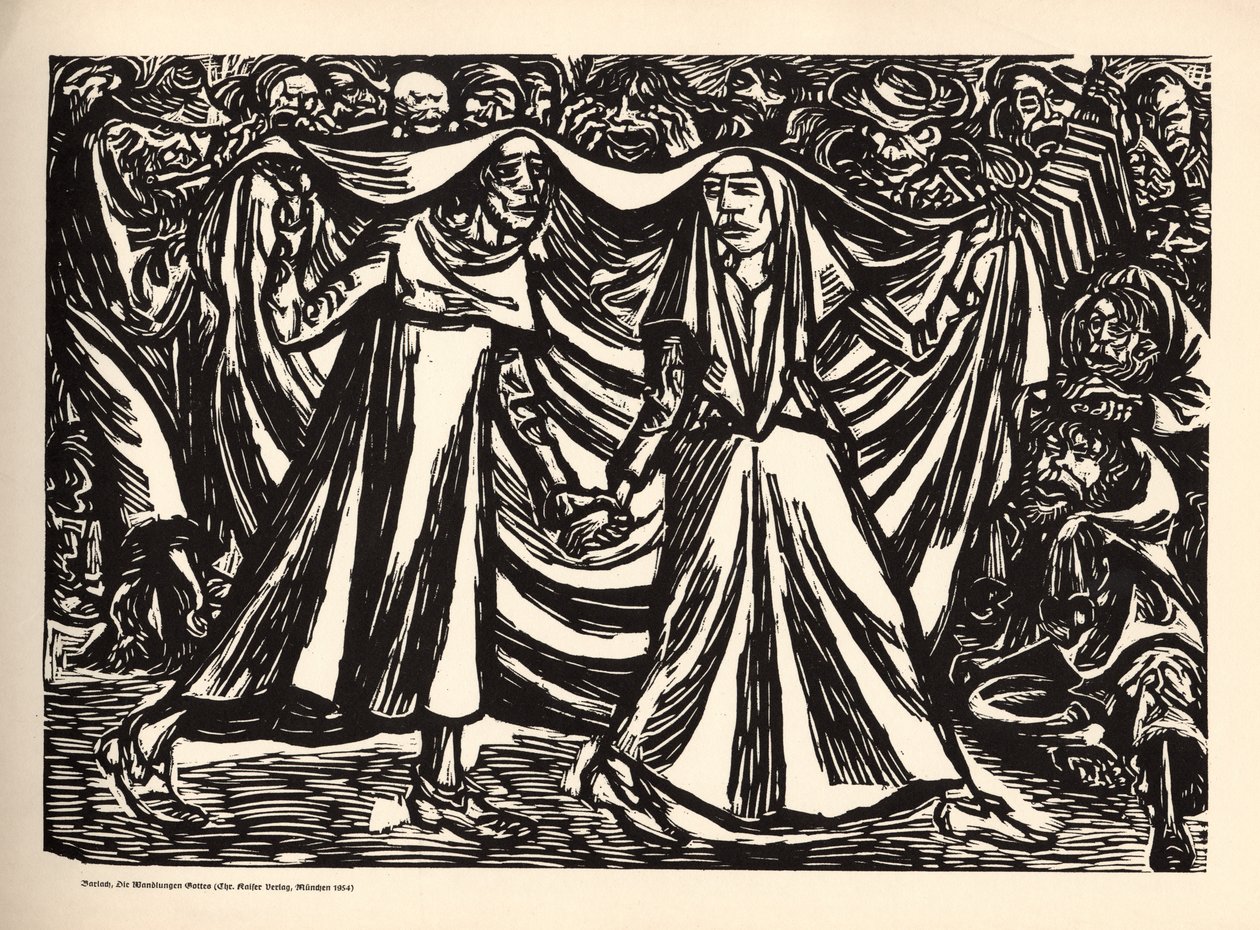 Les transformations de Dieu - 4 - La danse macabre - Ernst Barlach