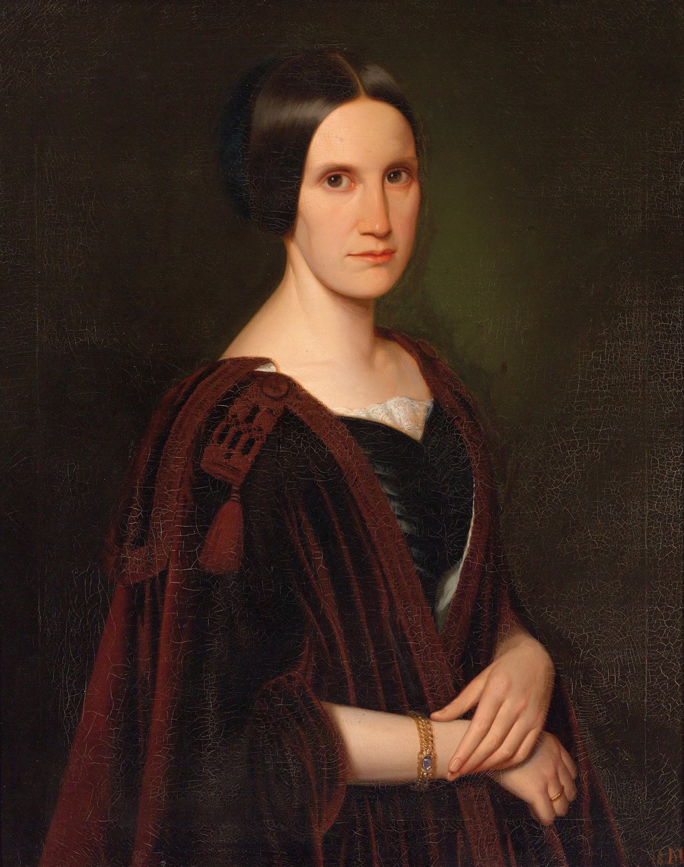 Portrait de Juliana von Fradeneck - Ernst Christian Moser
