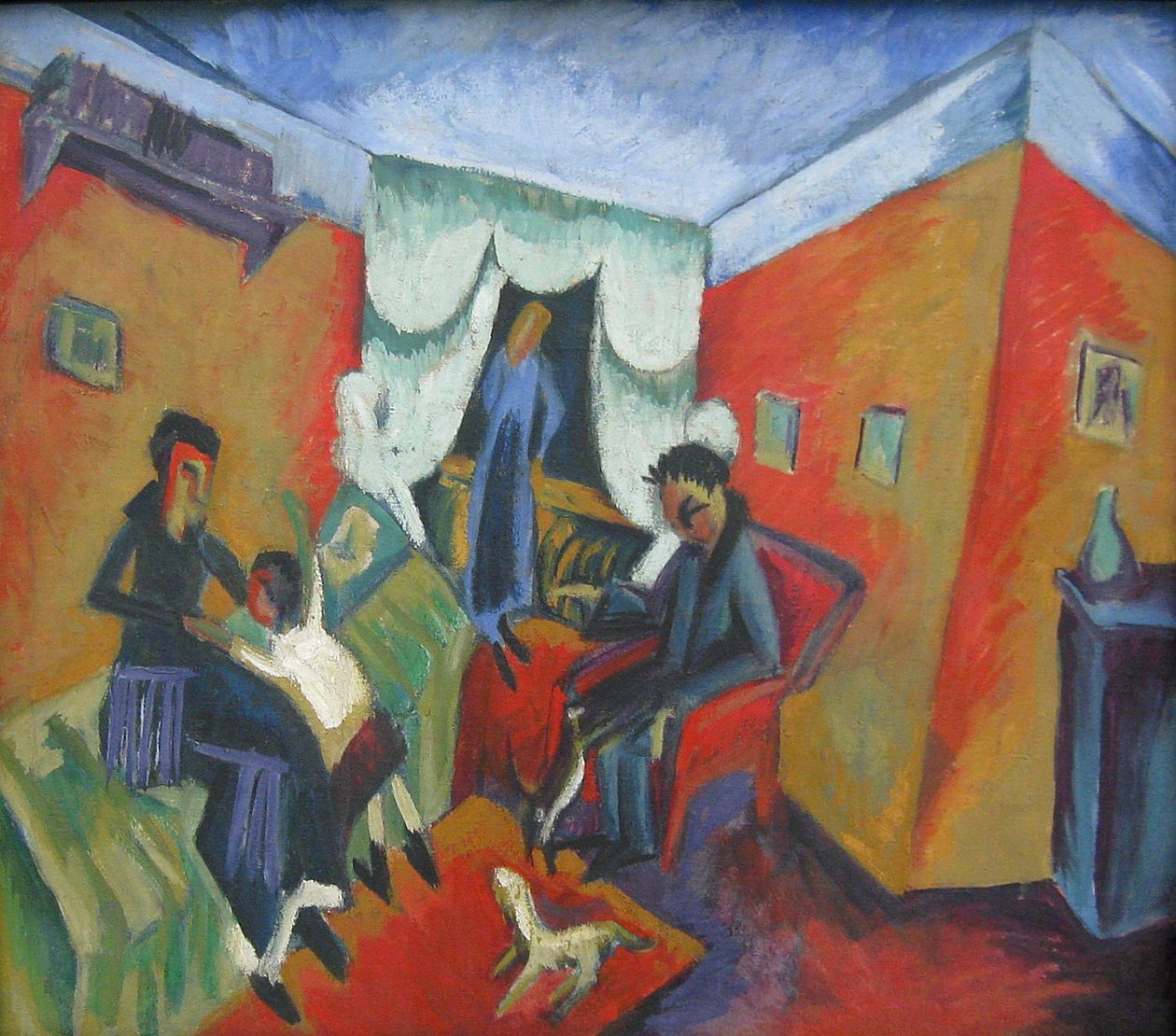 Intérieur - Ernst Ludwig Kirchner