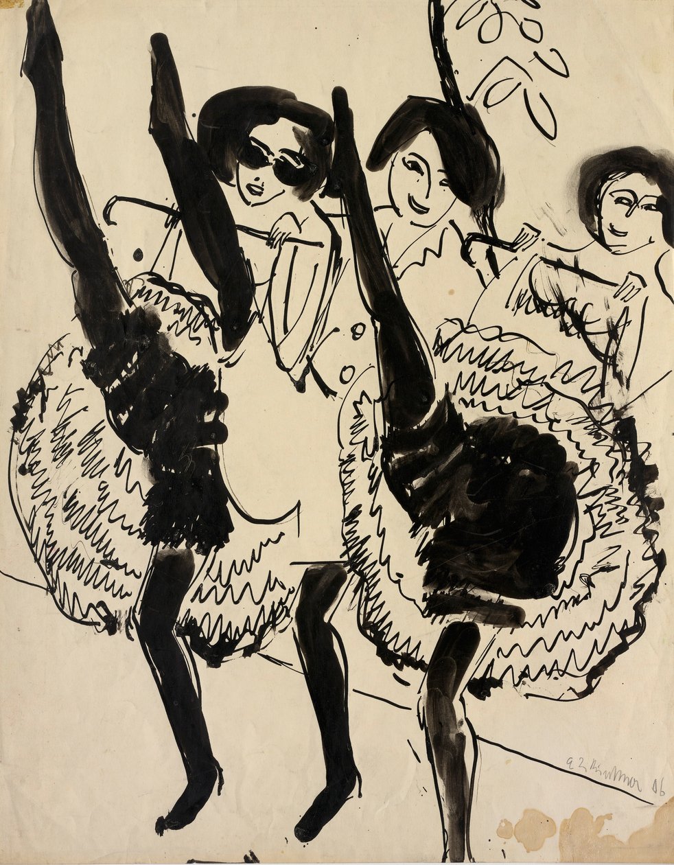 Danseurs GUGG - Ernst Ludwig Kirchner