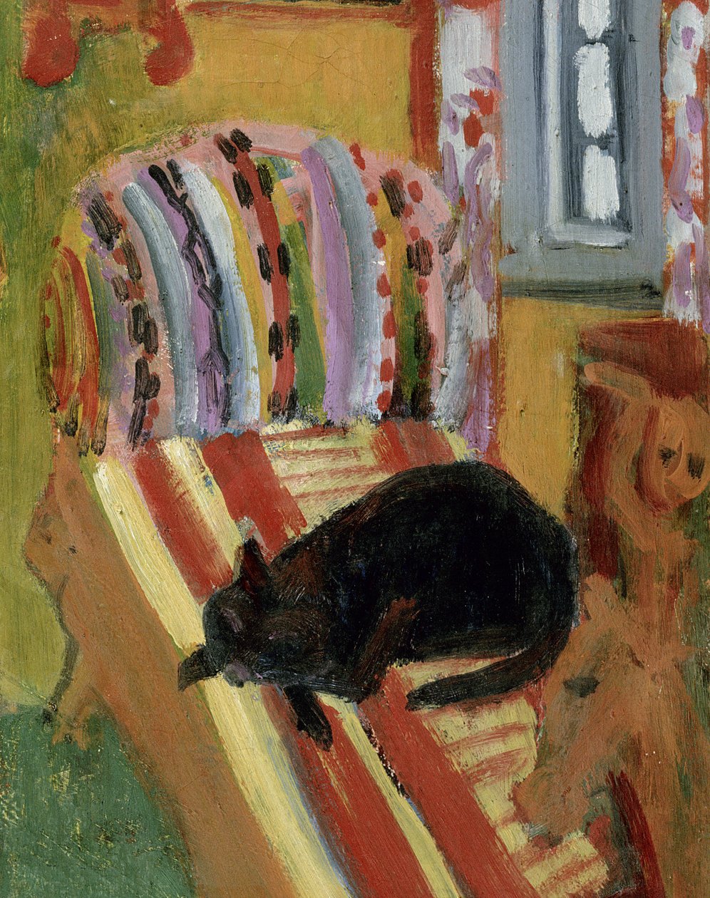 Le Salon, 1920 (détail) - Ernst Ludwig Kirchner