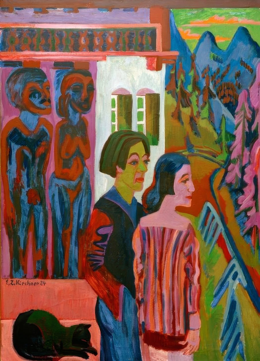 Avant le lever du soleil - Ernst Ludwig Kirchner