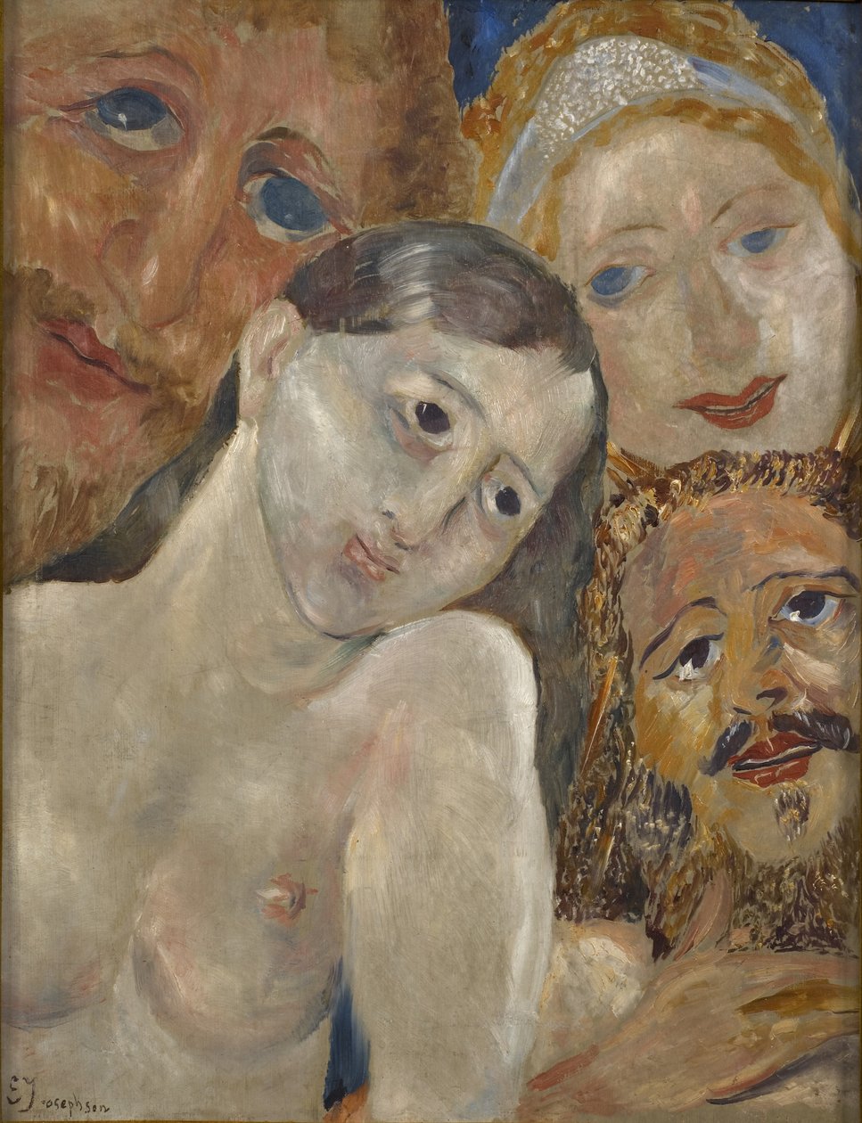 Têtes extatiques - Ernst Josephson