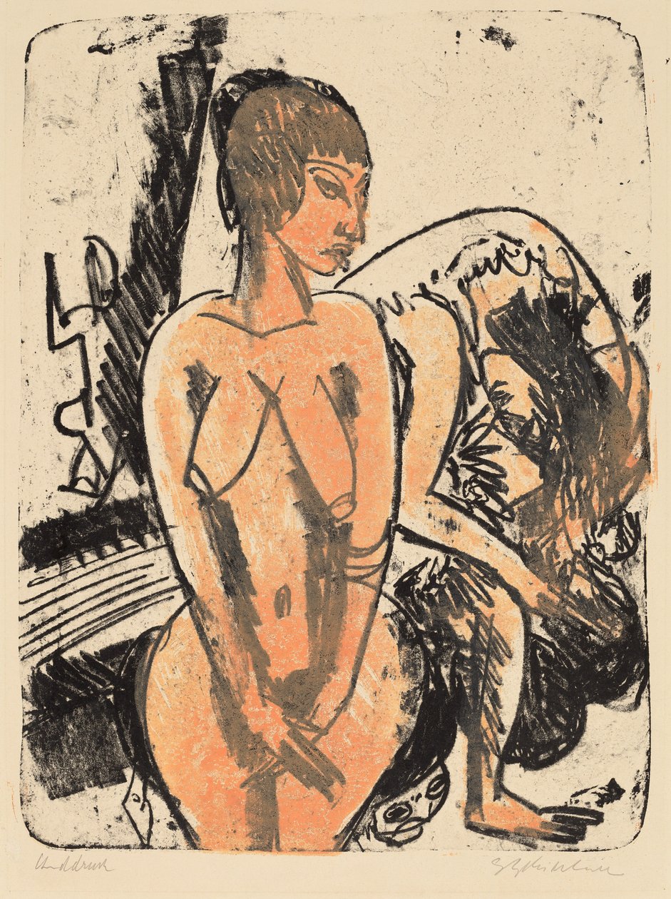 Deux femmes - Ernst Ludwig Kirchner