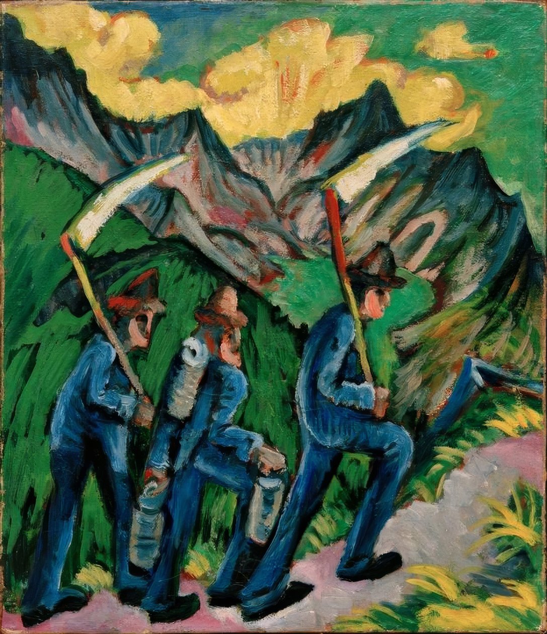Vie alpine - Ernst Ludwig Kirchner