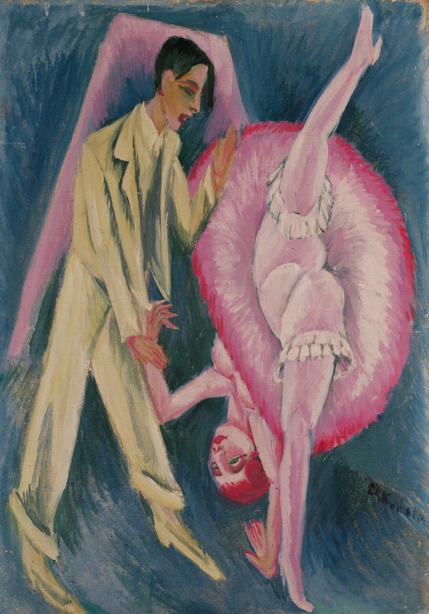 Couple dansant, 1914 - Ernst Ludwig Kirchner
