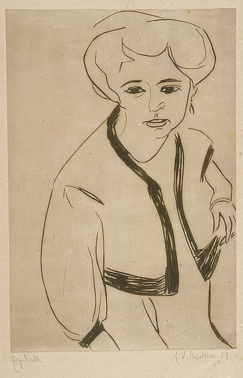 Dodo. 1909 - Ernst Ludwig Kirchner