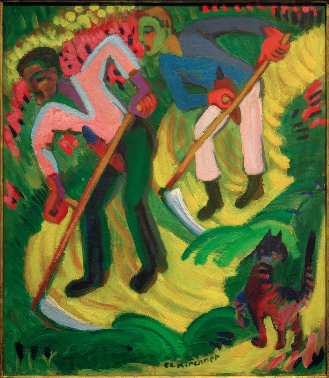 E.L. Kirchner, Faucheur, les frères Müller - Ernst Ludwig Kirchner