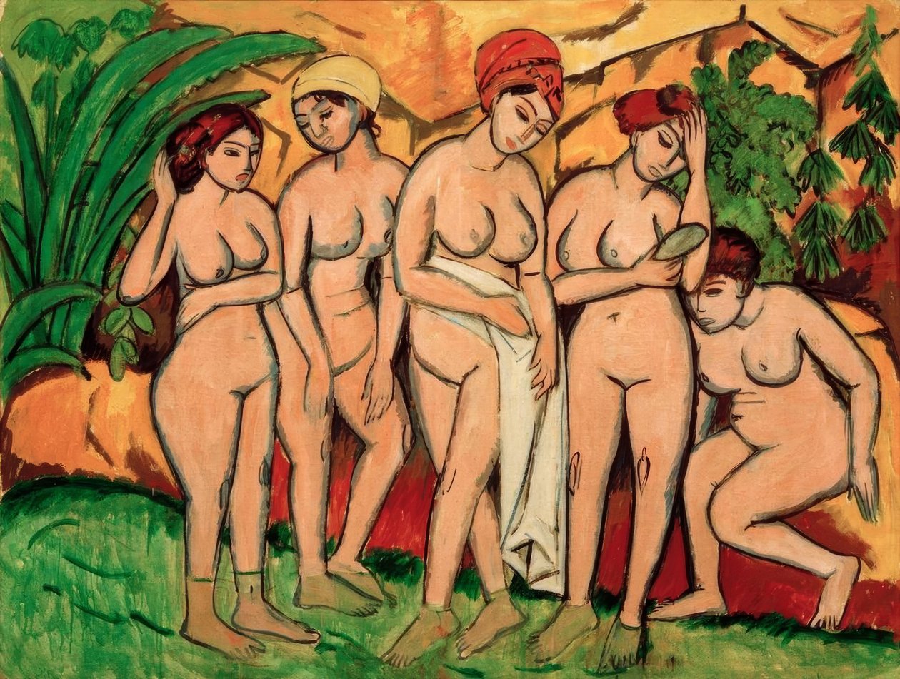 Femmes au bain - Ernst Ludwig Kirchner