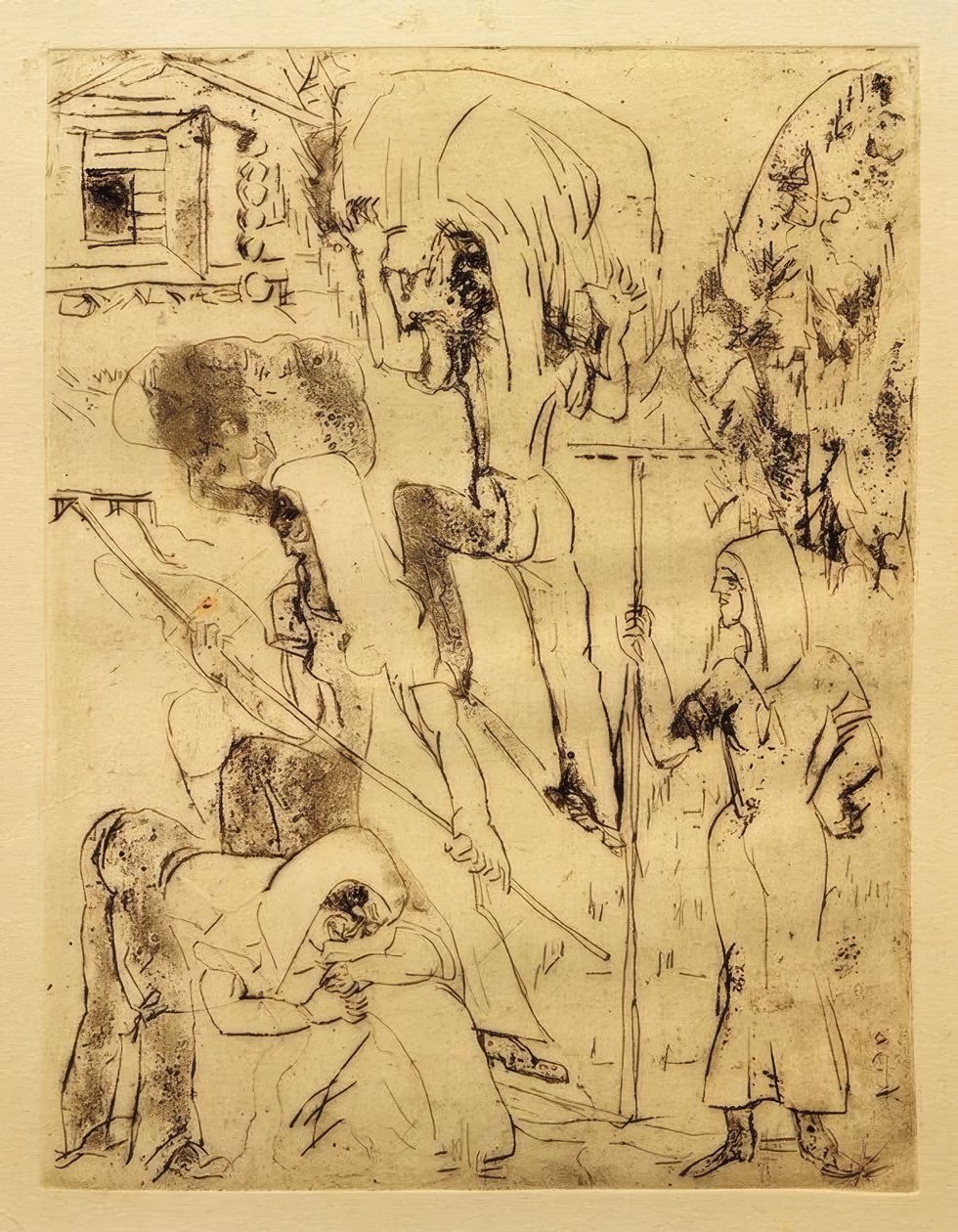 Récolte de foin - Ernst Ludwig Kirchner