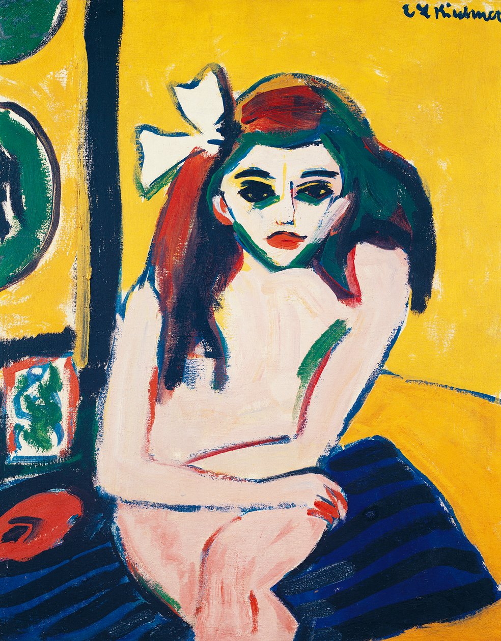 Marcella, par Ernst Ludwig Kirchner - Ernst Ludwig Kirchner