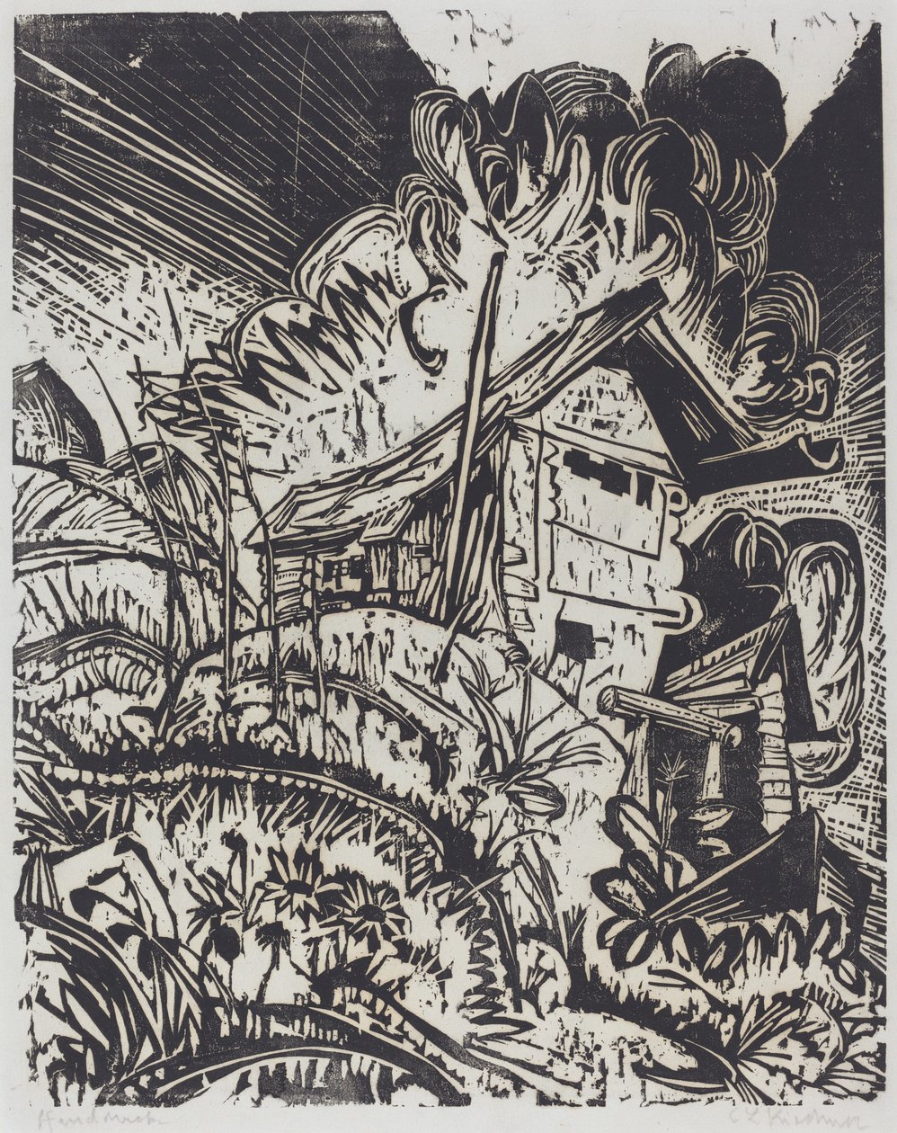 Maison de montagne - Ernst Ludwig Kirchner