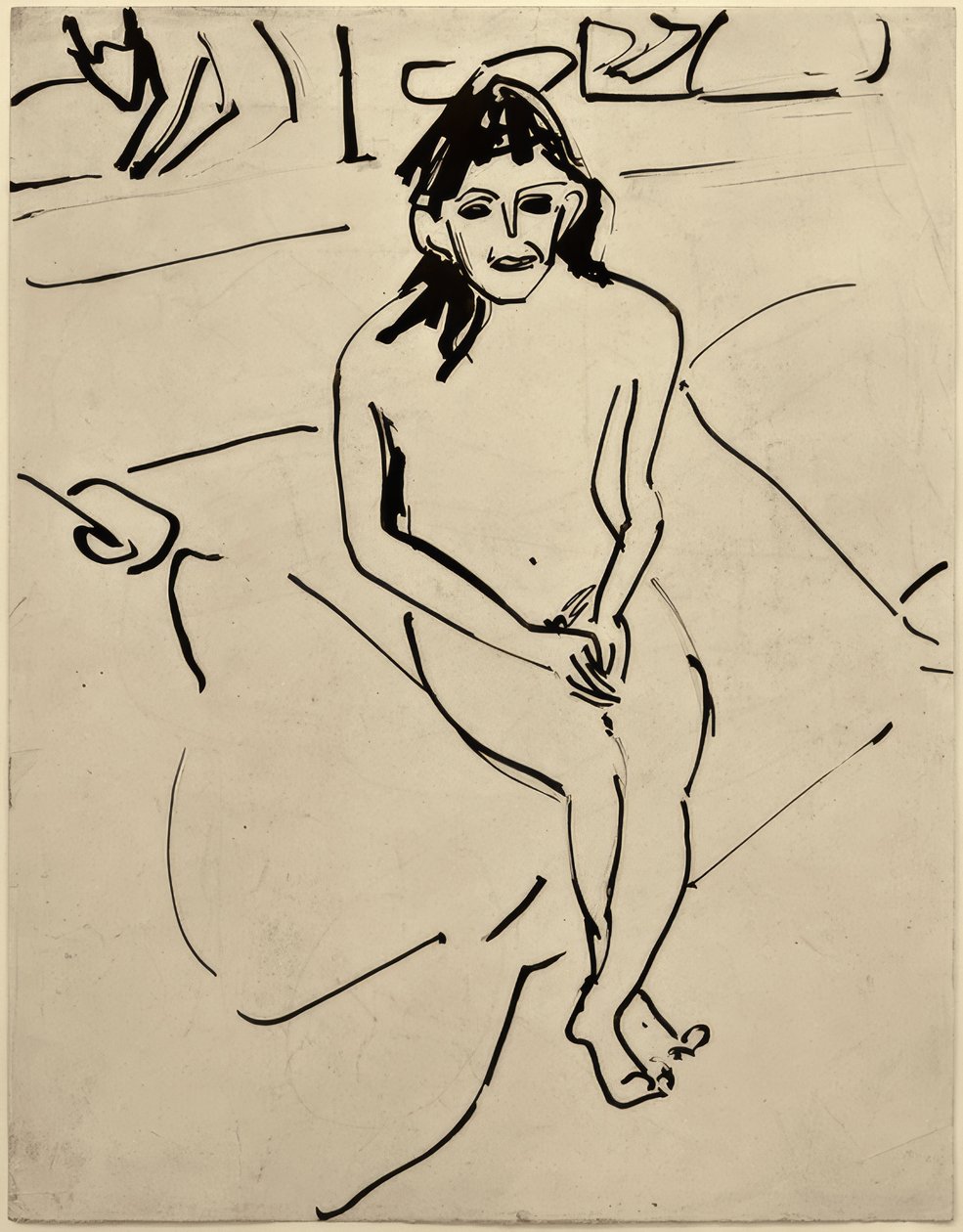 Sans titre (Marcella) - Ernst Ludwig Kirchner