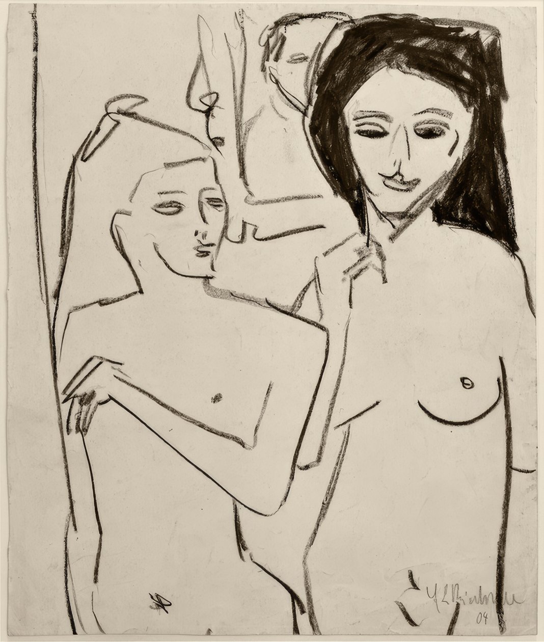 Sans titre (Deux filles nues) - Ernst Ludwig Kirchner