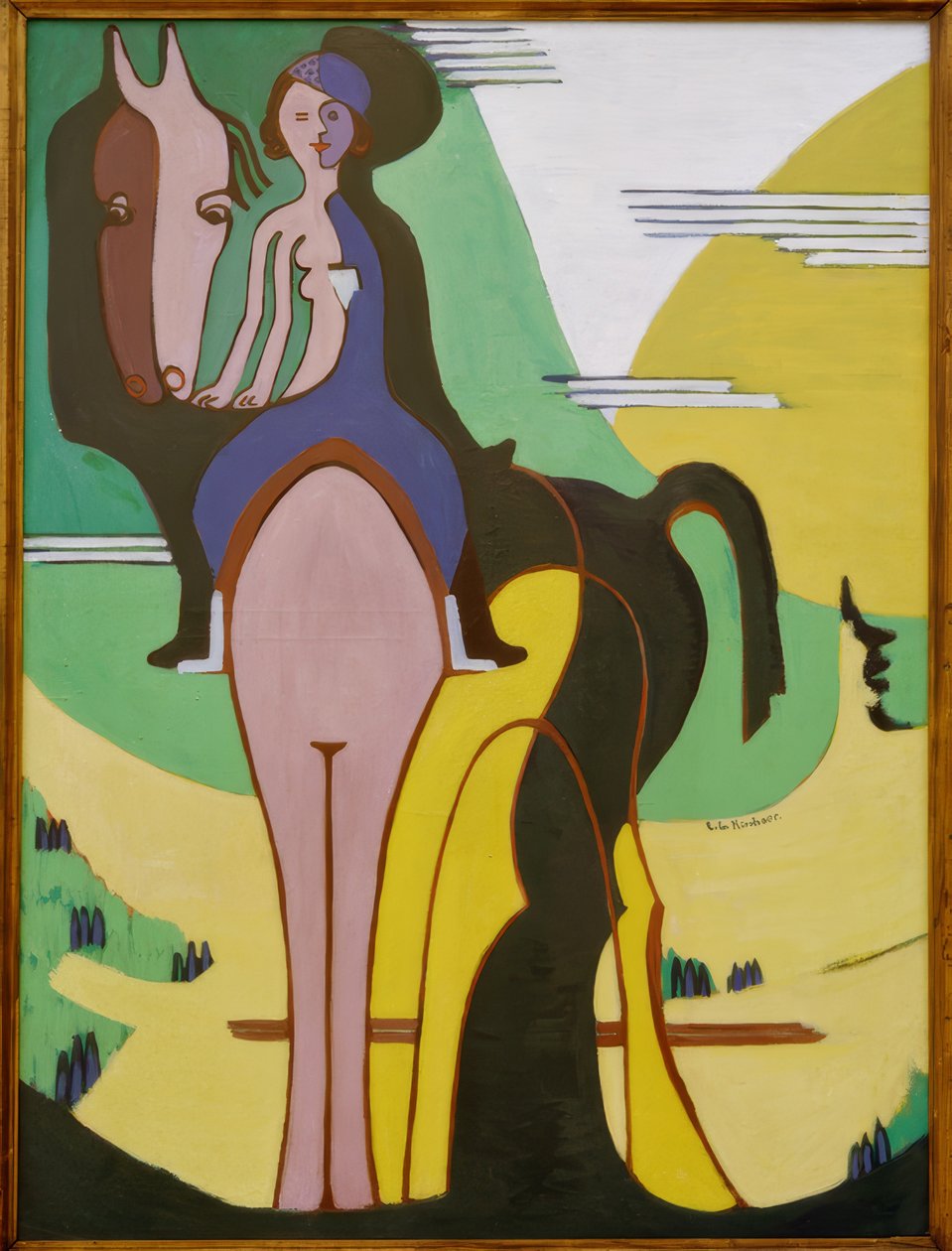 Cavalière - Ernst Ludwig Kirchner