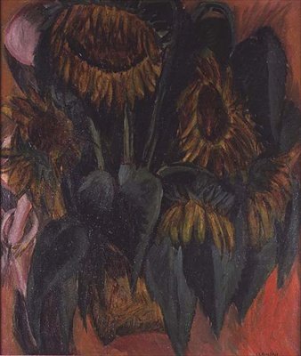 Tournesols - Ernst Ludwig Kirchner