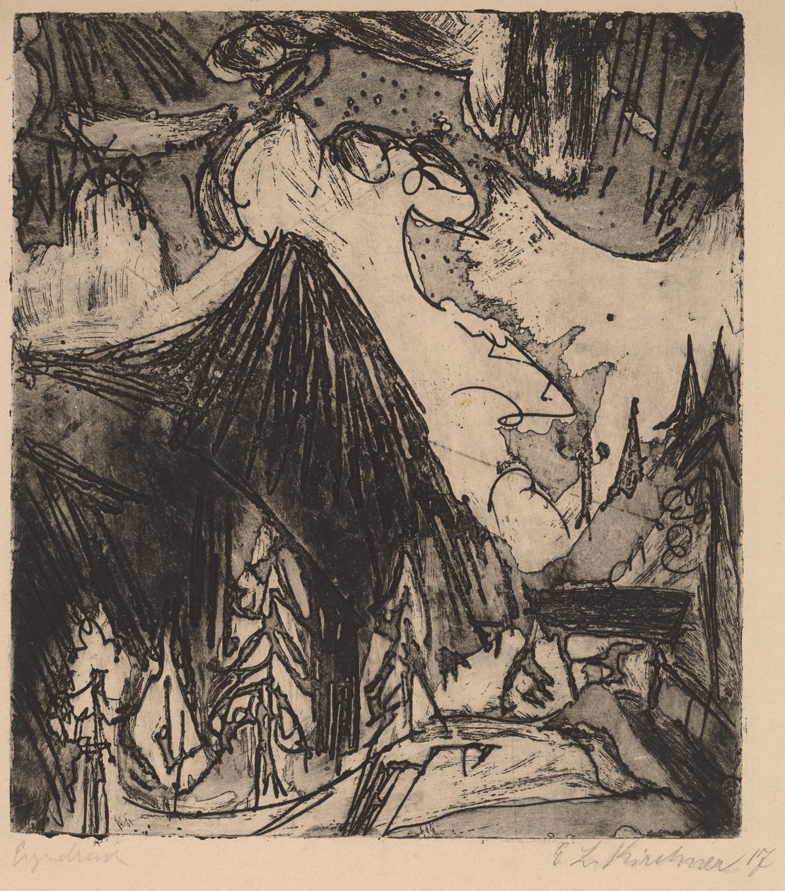 Le Seehorn - Ernst Ludwig Kirchner