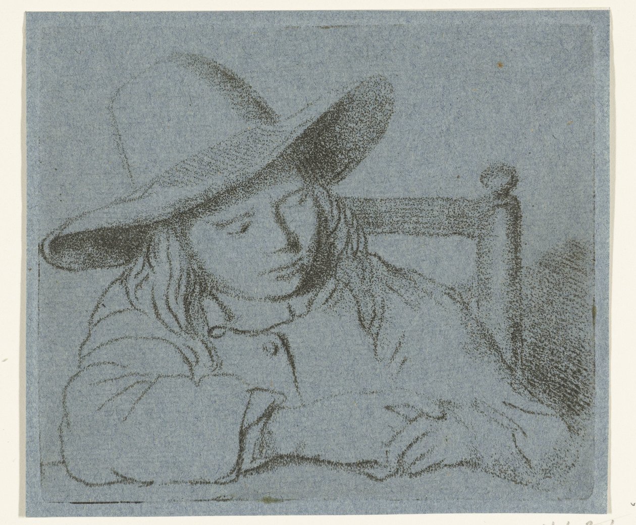 Garçon endormi avec un chapeau - Ernst Willem Jan Bagelaar