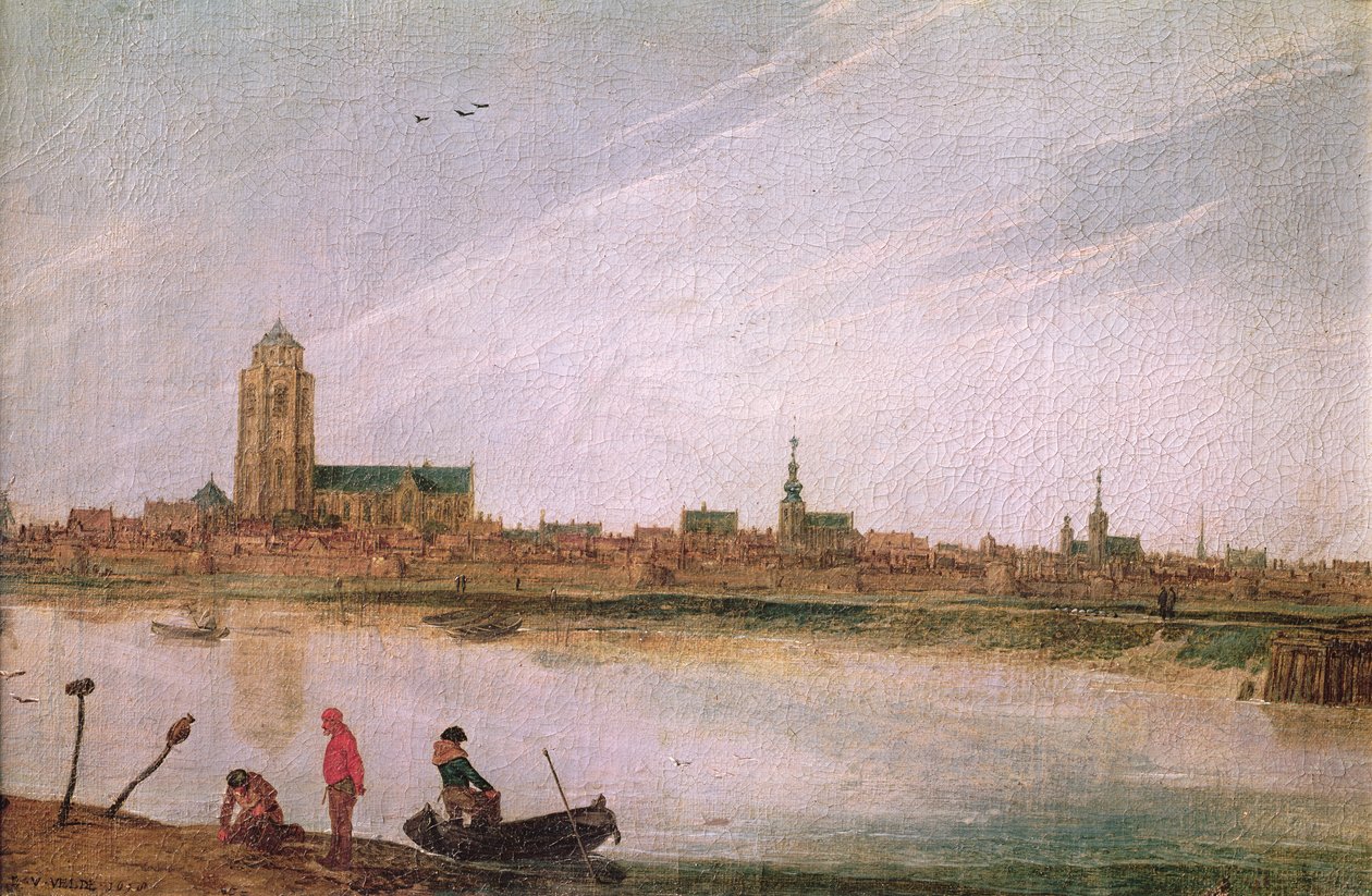 Vue de Zierikzee, 1618 - Esaias van de Velde