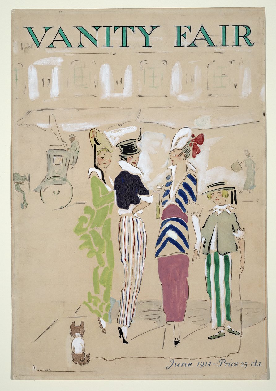 Couverture de Vanity Fair, juin 1914 - Ethel McClellan Plummer