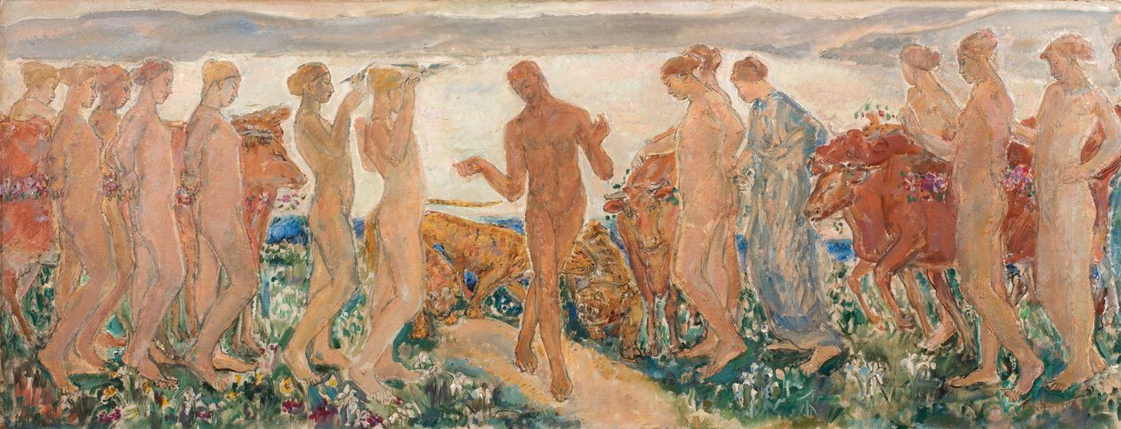 La venue du faune - Ethel Walker